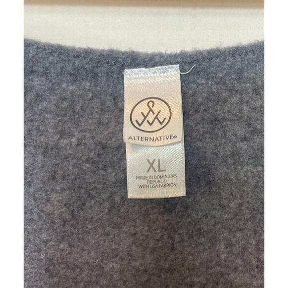 Alternative Sorry Doubles Is A Contact Sport Off-Shoulder Sweatshirt Tennis XL - Picture 5 of 9